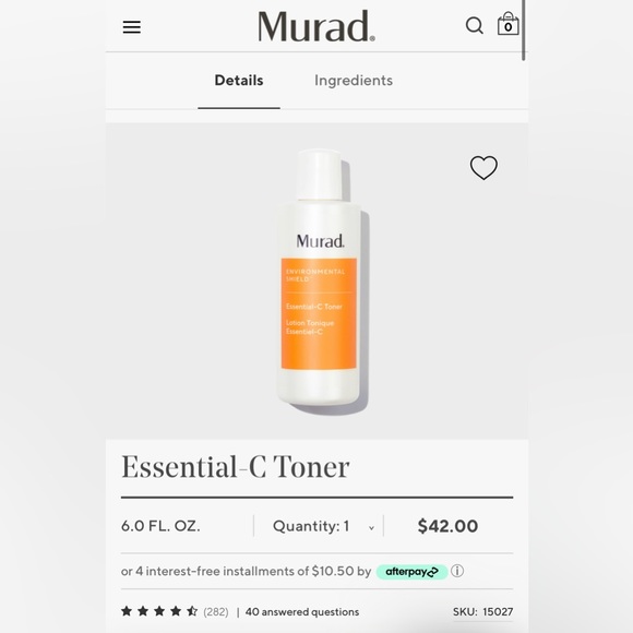 MURAD Environmental Shield Essential C Toner - Picture 2 of 11